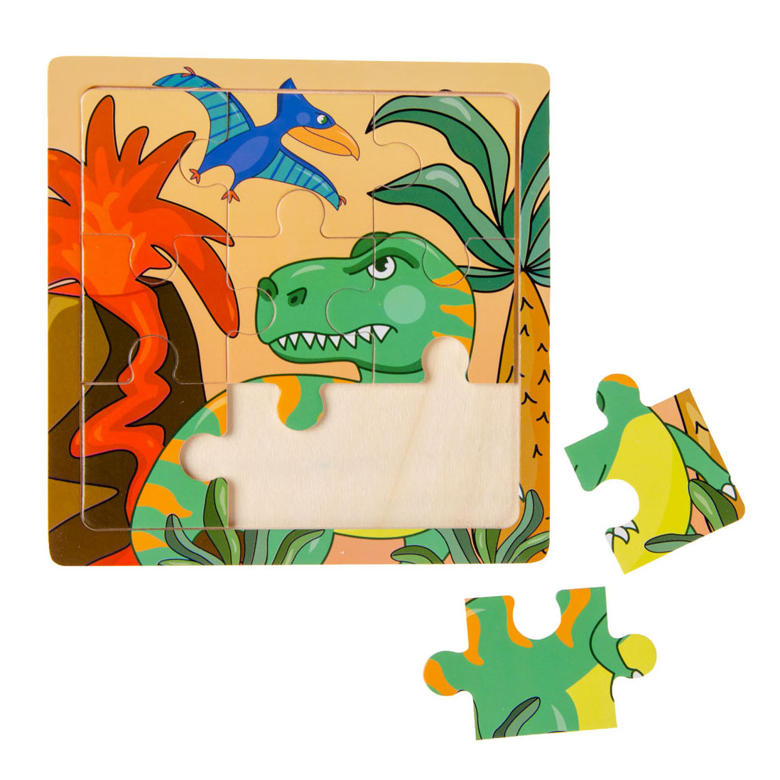 Rompecabezas de madera LG-Imports (espacio, pirata o dinosaurio)
