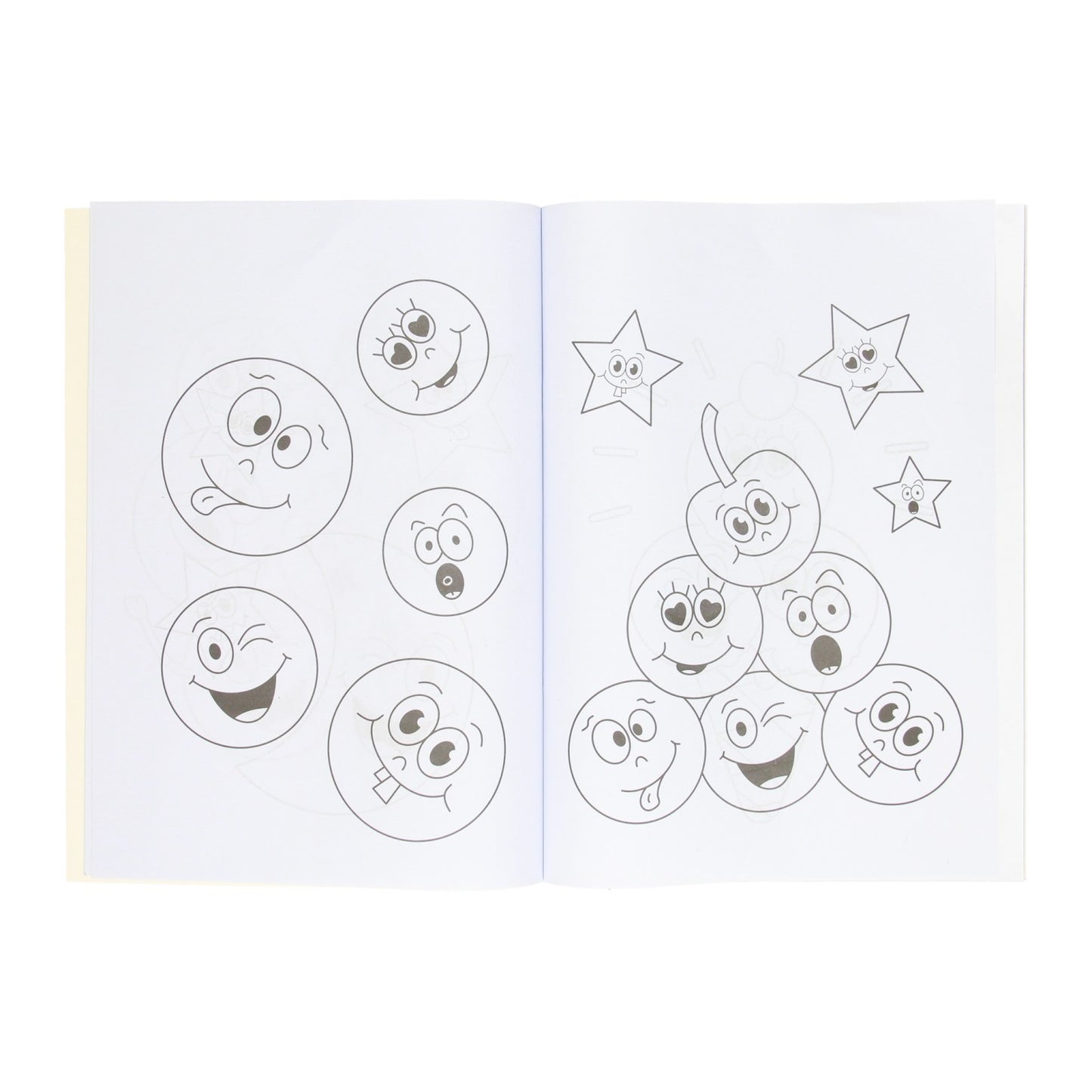 LG-Imports Colorbook con Stickervel un sorriso