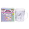Duckiez kleur je eigen beker eenhoorn 10 cm | 36 stuks