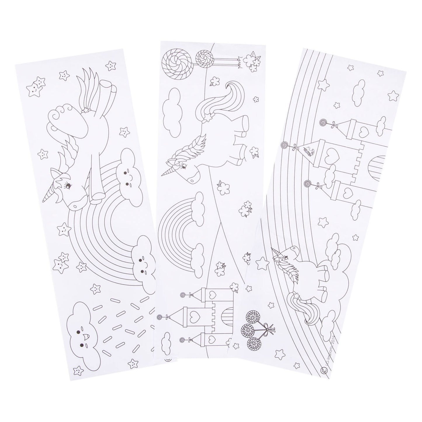 Duckiez kleur je eigen beker eenhoorn 10 cm | 36 stuks
