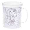 Colora la tua sirena di tazza