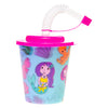 LG Importa taza con tapa y sirena de paja, 12º.