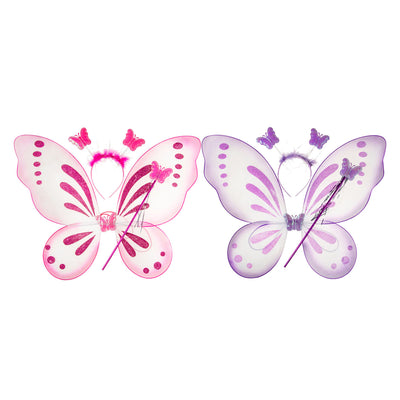 LG Importa alas de mariposa con tiara de varita mágica