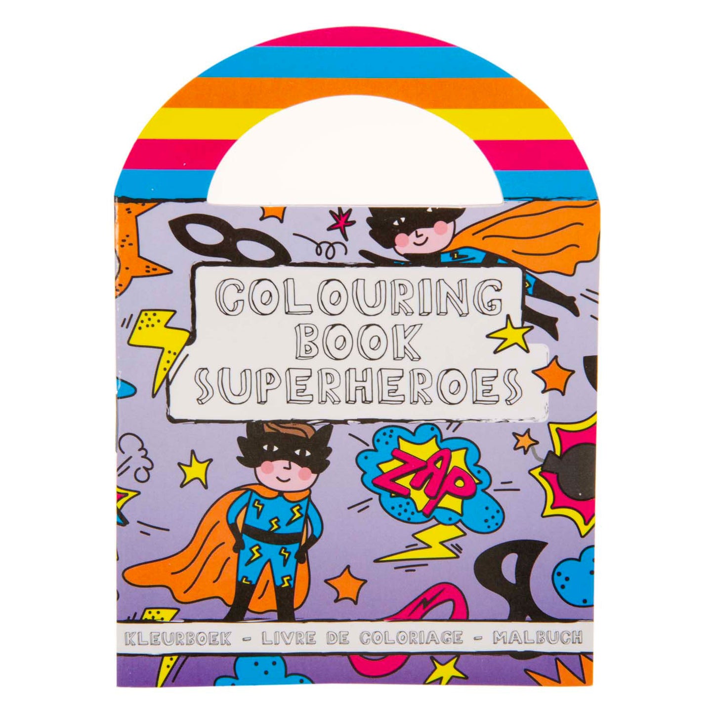 Libro da colorare LG-Imports con supereroi