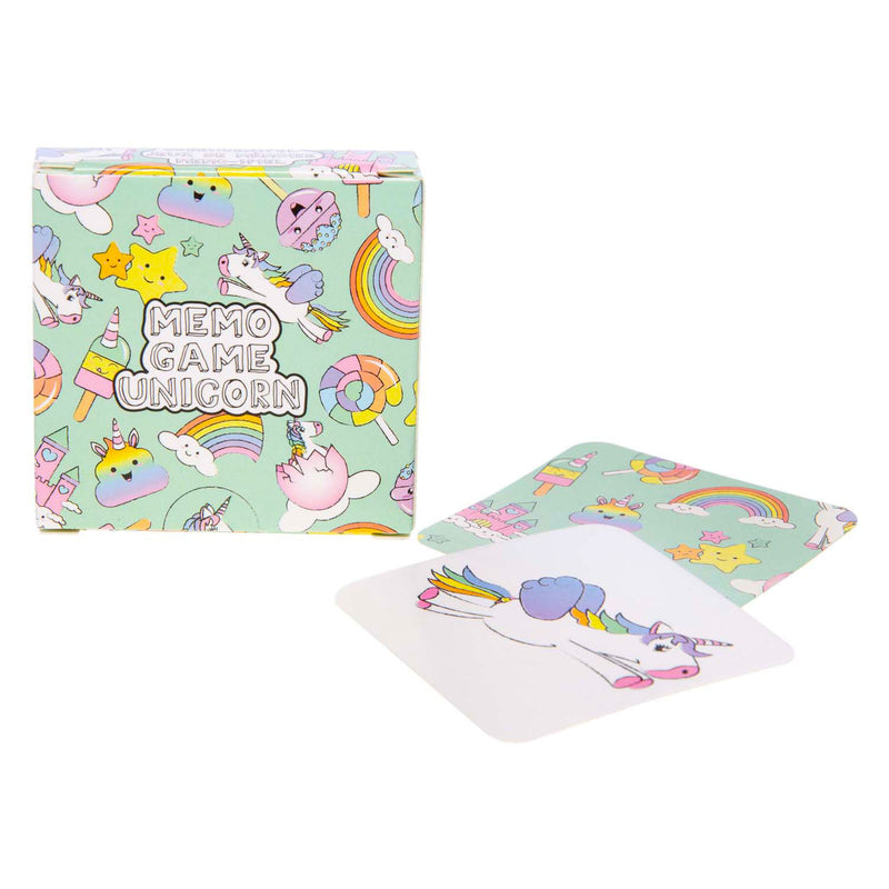Duckiez mini memospel eenhoorn, 28 kaarten