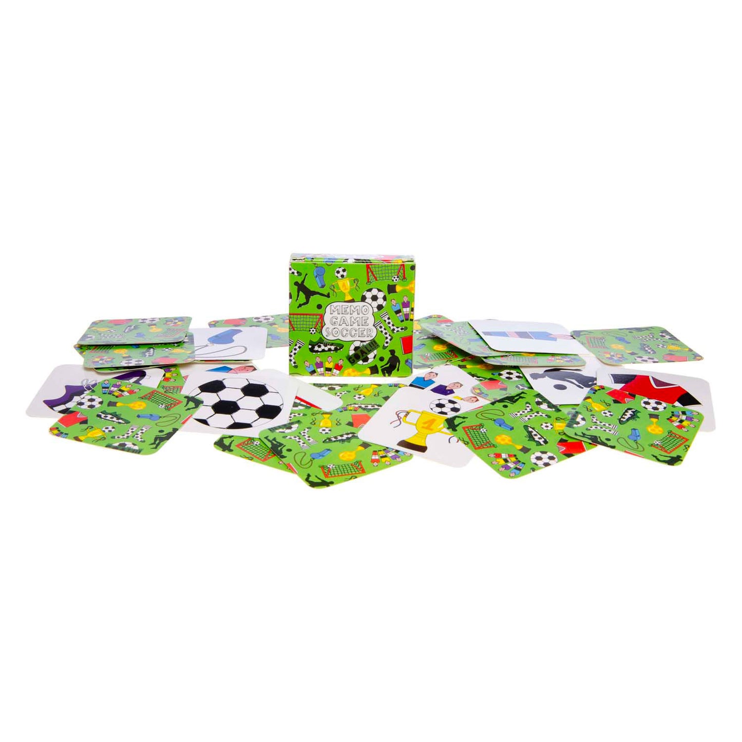Duckiez Mini Memospel Voetbal, 28 cartas