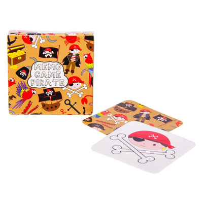 Duckiez Mini Memospel Piraat, 28 cartas