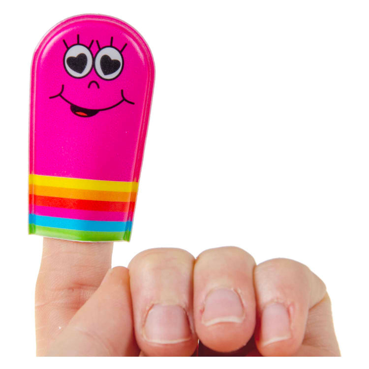 LG imports finger puppets face, 5st.