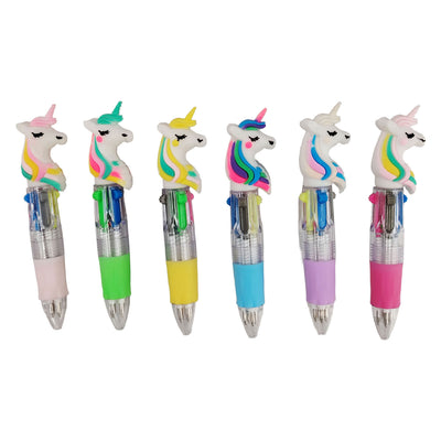 Duckiez balpen eenhoorn - 6 kleuren