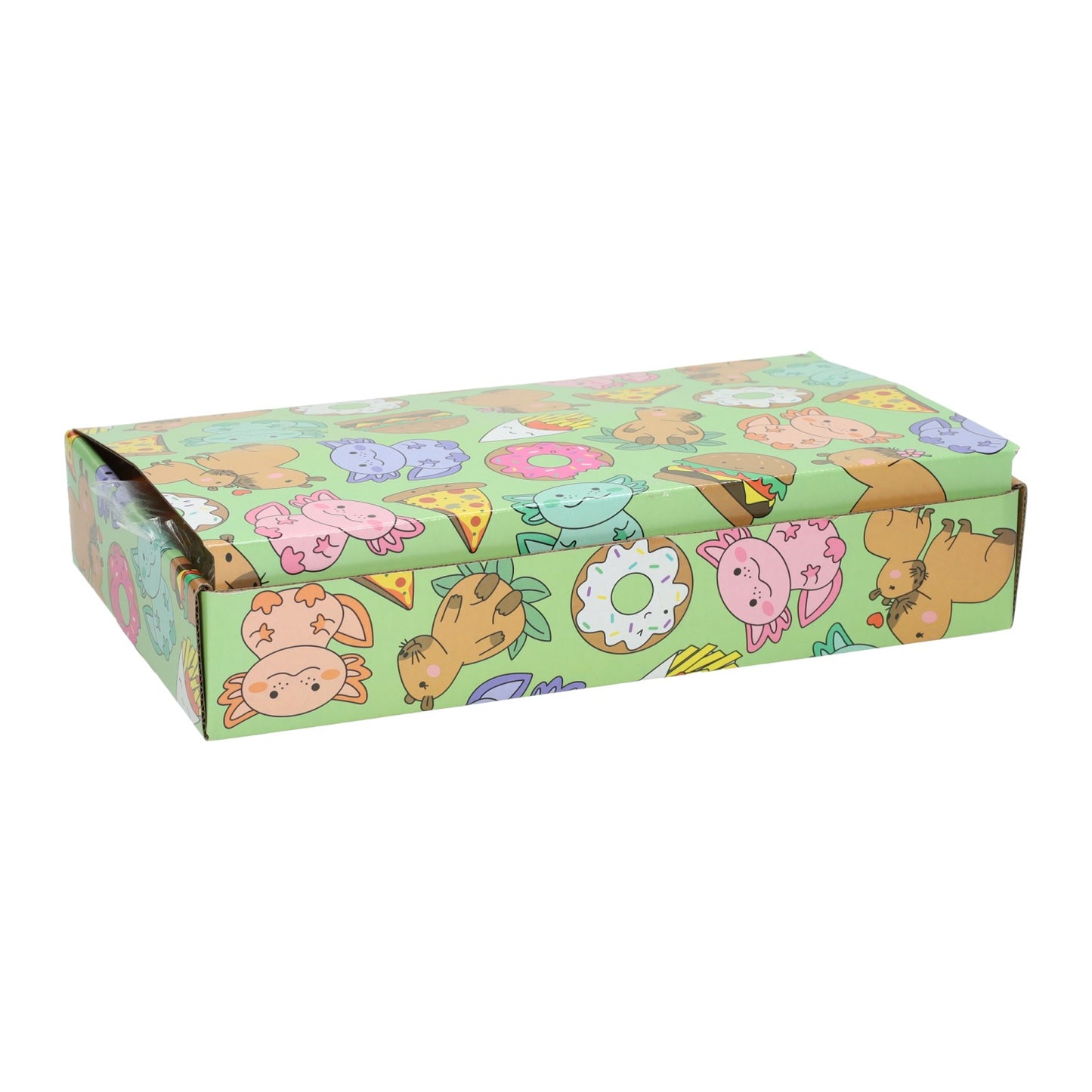 Duckiez sleutelhanger eendje foam gekleurd - 24st