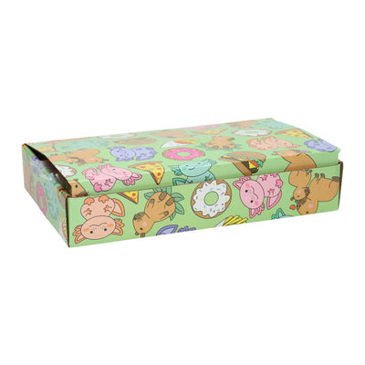Portachiavi Duckiez anatra in schiuma colorata - 24 pz