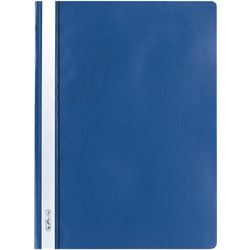 Cartella a fissaggio rapido Herlitz blu