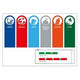 Recycling-sticker vepa bins vb 191420 assortiment