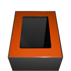 Coperchio pattumiera Vepa bidoni vb 191222 arancione 60 l