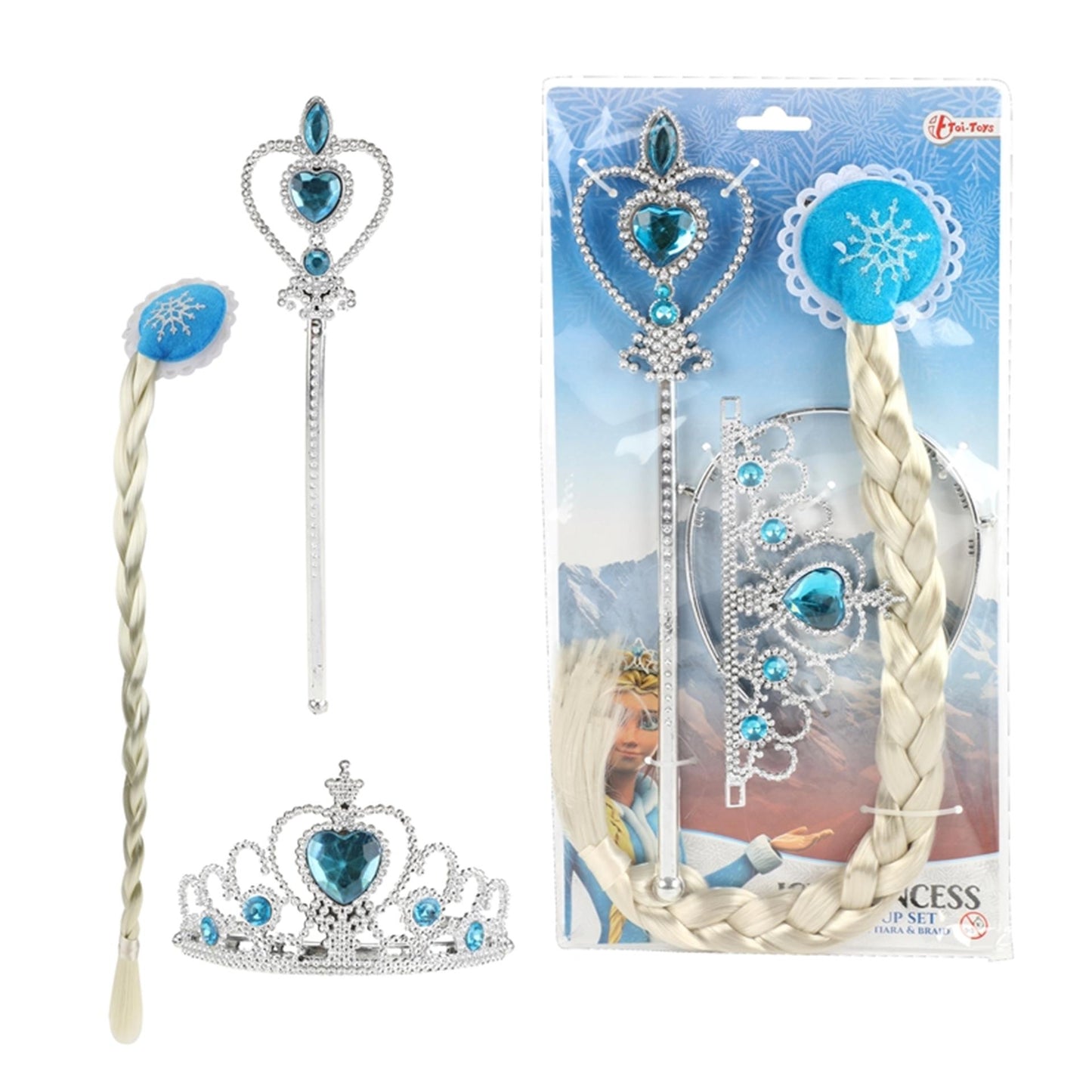 Accessori per abiti per ghiaccio toi-toys Accessori a 3 pezzi