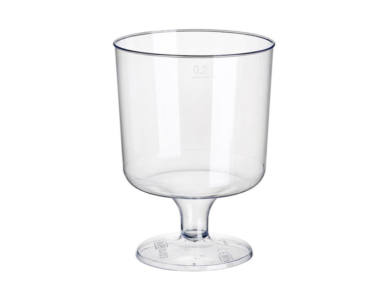 Copas de vino tinto Papstar 200ml transparente ps 10uds