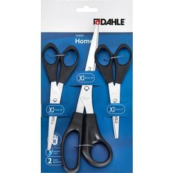 Forbici Dahle 54600-20117 nere set da 3 pezzi