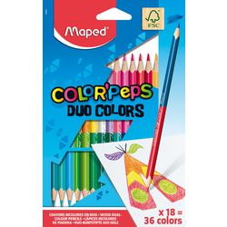 Lápices de colores maped 829601fc surtido de colores 214 mm