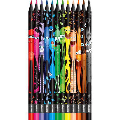 Matite colorate mappate 862624 assortimento colori 206 mm