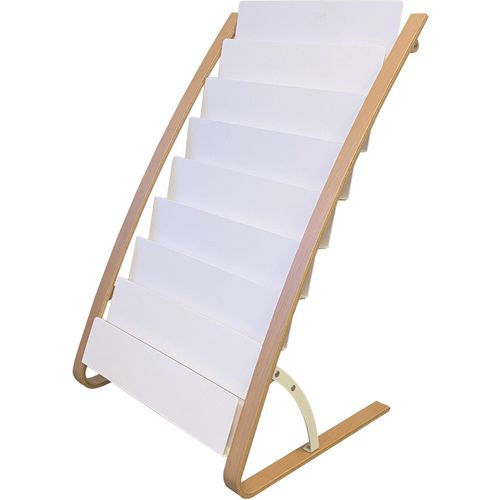 Piantana da pavimento alba ddexpow bianco, legno