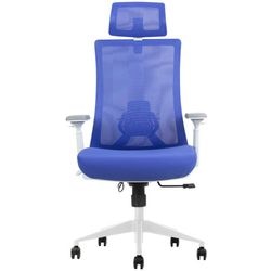 Silla de oficina euroasientos azul 520 110 kg