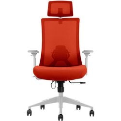 Silla de oficina euroasientos naranja 110 kg