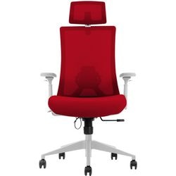 Sedia da ufficio euroseats rossa 520 mm 110 kg