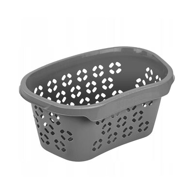 Cesto para la ropa sucia Keeper anton gris 30,5l