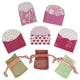 Vaessen creative • mini sobres x5 + mini bolsas de organza x3 san valentín
