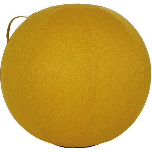 Oball pallone ergonomico alba mhball j tessuto giallo