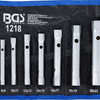 Bgs technic socket wrench set sw 6 x 7 - 20 x 22 mm 9 pcs.