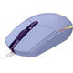 Mouse Logitech 910-005854 con cavo viola