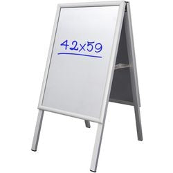 Letrero de acera office depot a2 plateado