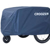 Remolque para bicicleta de carga plegable Croozer, azul oscuro