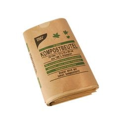 Sacco per compost Papstar 14184 marrone