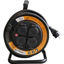 Avvolgicavo elettrico 25 mt 3x1,5mm neoprene - relec493760 - relec493760