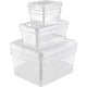 Storage box keeper 30050 3 x 1.7 l 2 x 5.6 l 3 x 18 transparent