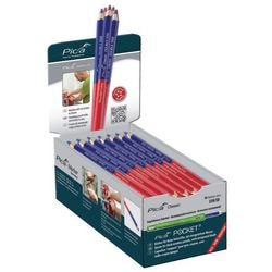 Pic a 559 matita doppia rosso blu | 17,5 cm| 50 pezzi - pi559-50
