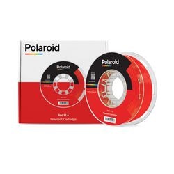 Pic polaroid 3d filamento pl-8002 pla plastica rossa