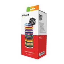 Pic penna polaroid 3d filamento pl-2503 pla plastica gamma di colori