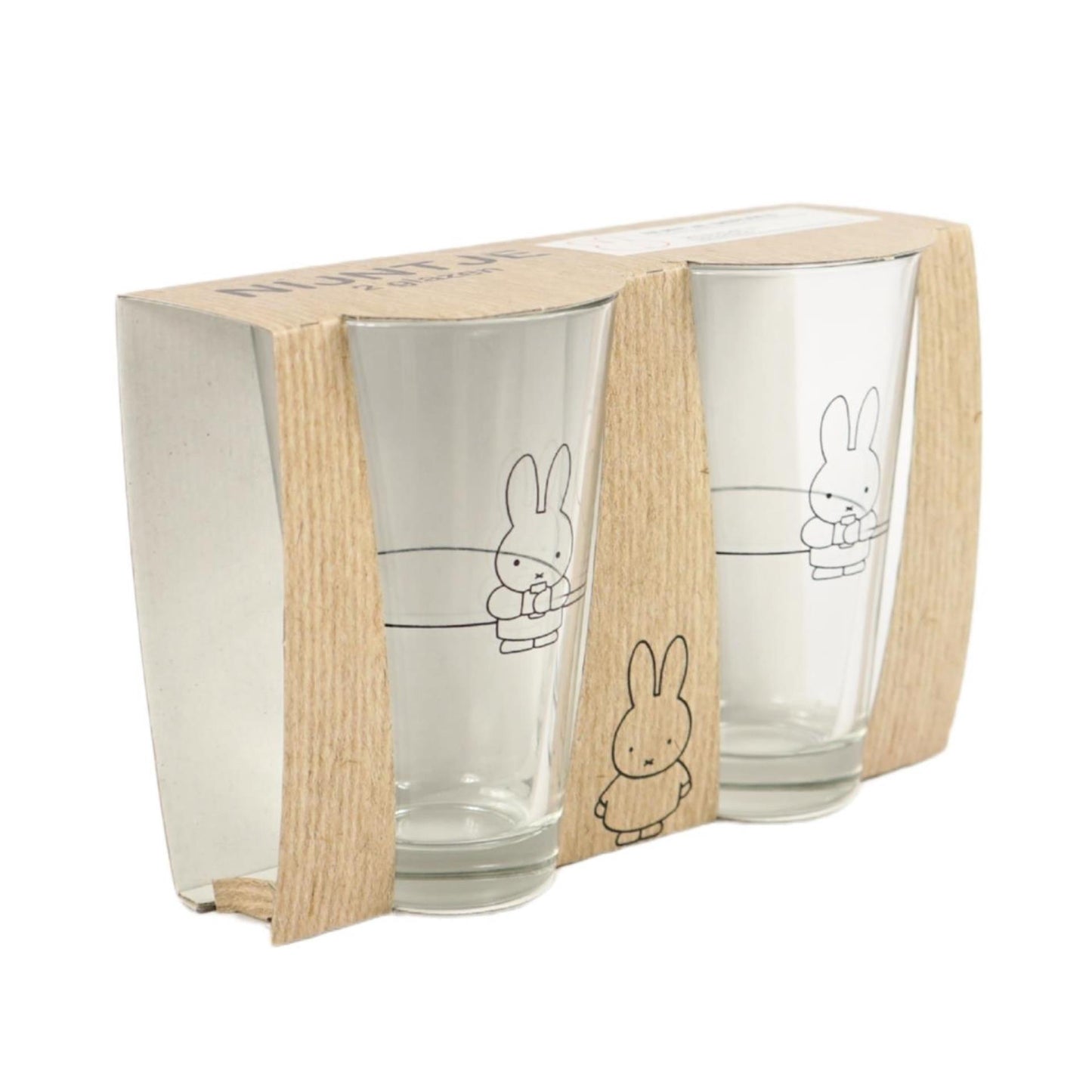 Set bicchieri da long drink Miffy 2 pezzi 330ml