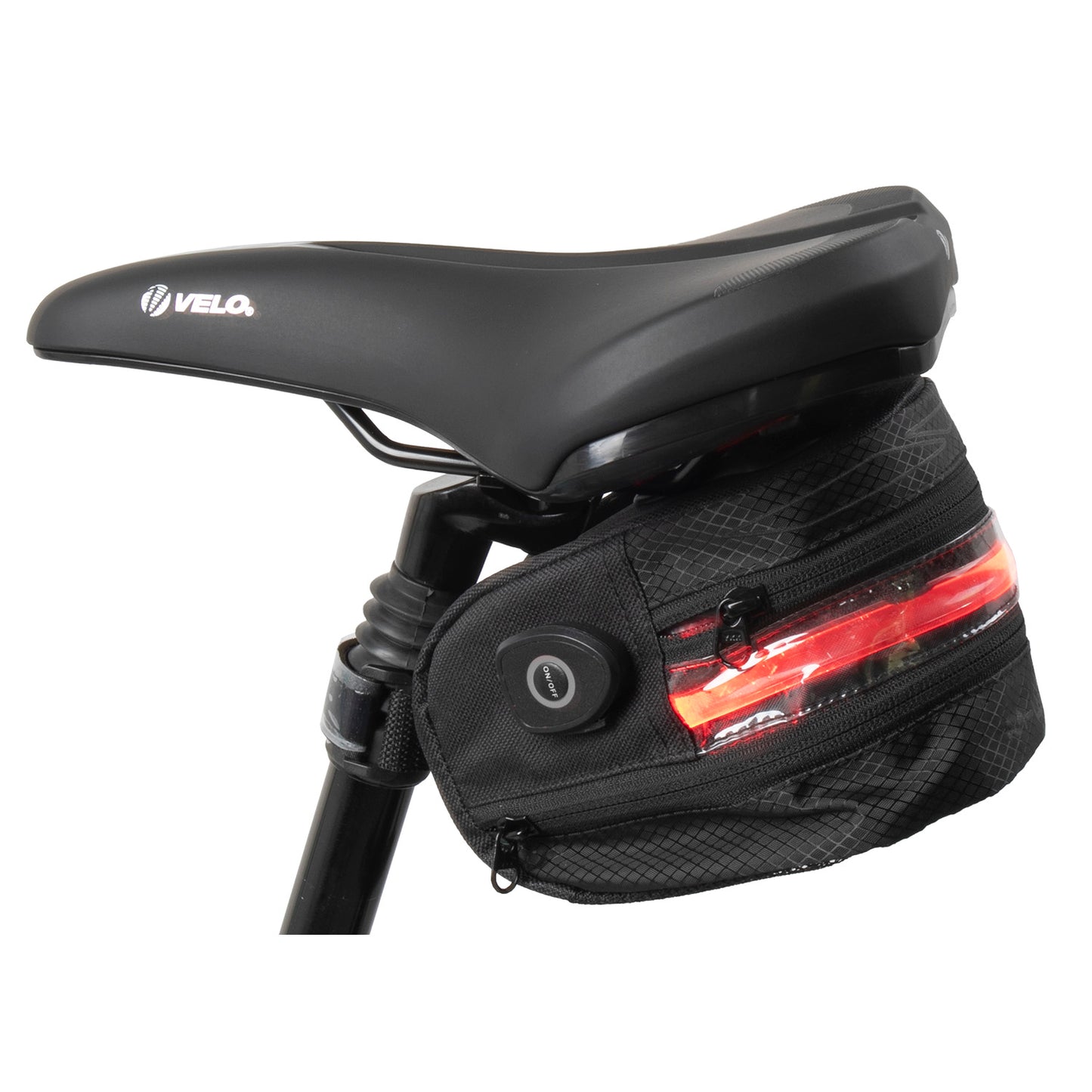 Borsa da sella M-wave tilburg l illu con luce a led