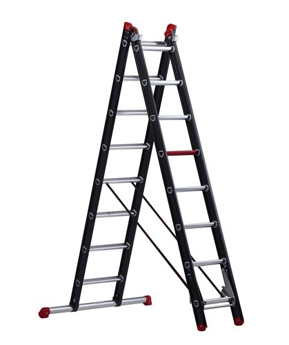 Altrex mounter escalera reformada 2 partes zr 2040 2 x 8 - 122408
