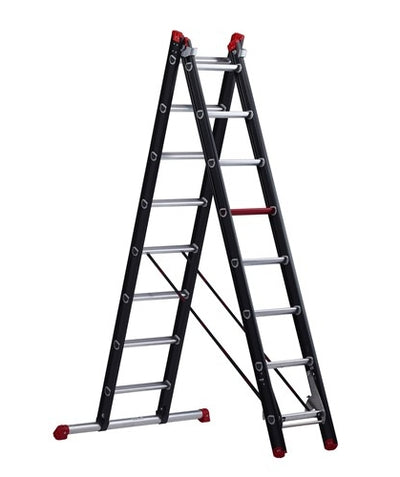 Altrex mounter escalera reformada 2 partes zr 2040 2 x 8 - 122408