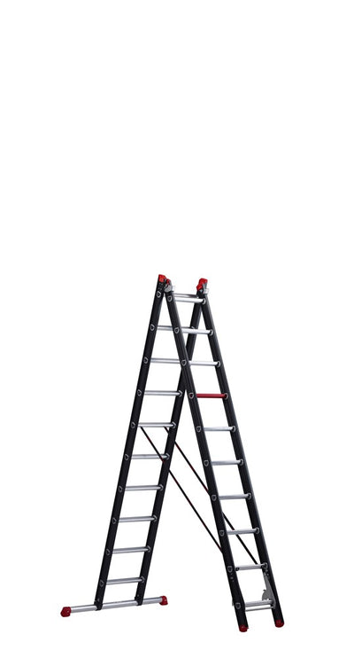 Altrex mounter escalera reformada 2 partes zr 2050 2 x 10 - 122410