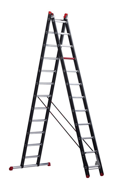 Altrex mounter escalera reformada 2 partes zr 2060 2 x 12 - 122412