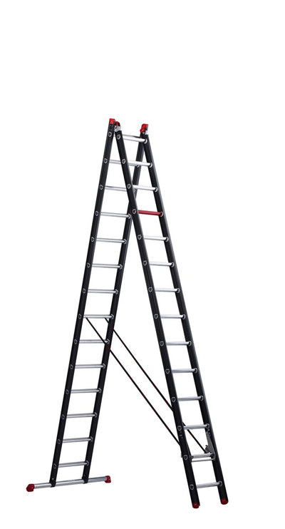 Altrex mounter escalera reformada 2 partes zr 2070 2 x 14 - 122414