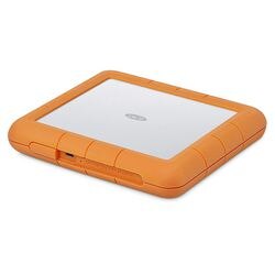 Disco duro lacie naranja