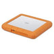 Disco duro lacie naranja