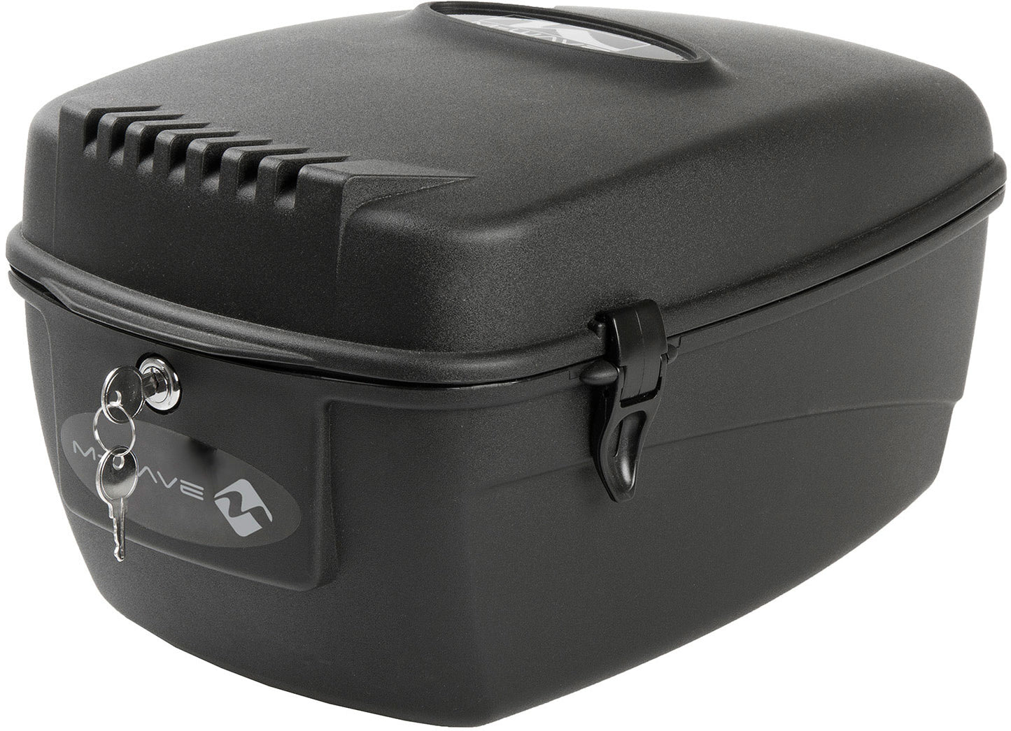 fietsbox in retailverpakking Amsterdam zwart 17 liter